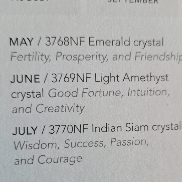 Touchstone Crystal June Birthstone Stretch Bracelet- Light Amethyst - Picture 6 of 6